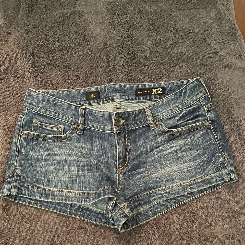 Express jean shorts
